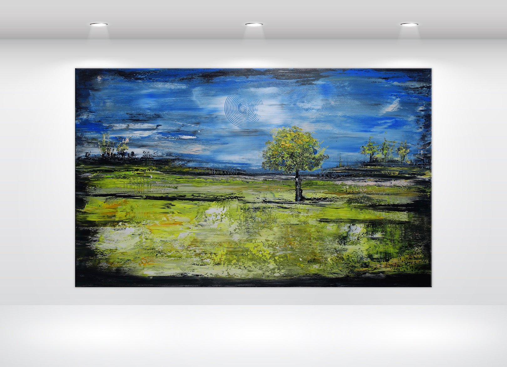 Malerei ☀️Bild outlet Gemälde Landschaft Abstrakt