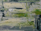 Shades of grey green abstrakte kunst grün grau acrylbild