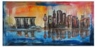 Singapur Staedtebild kaufen Gemaelde Stadtbilder 120x60